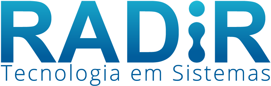 Logo Colorido Empresa RADIR Tecnologia em Sistemas